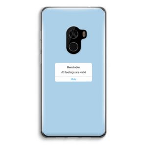 Reminder: Xiaomi Mi Mix 2 Transparant Hoesje
