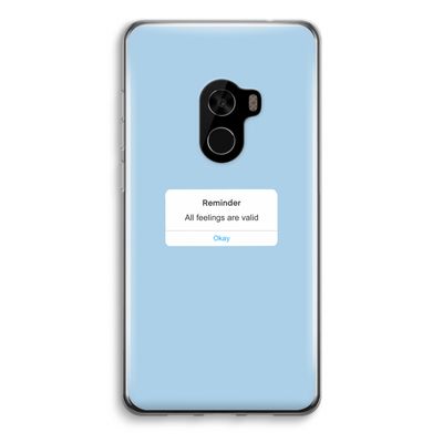 Reminder: Xiaomi Mi Mix 2 Transparant Hoesje