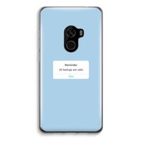 Reminder: Xiaomi Mi Mix 2 Transparant Hoesje