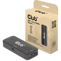 Club 3D hdmi active 4k60hz repeater f/f (zwart)