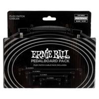 Ernie Ball 6462 Flex Patch Cables Patchkabelset Zwart (10 Kabels)