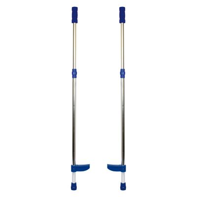 Small Foot - metalen stelten verstelbaar blauw, 145cm