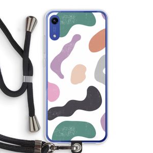 Memphis Shapes: Honor Play 8A Transparant Hoesje met koord