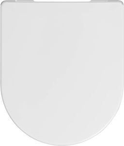 Saqu toiletbril met softclose en quickrelease 37,2x41,8cm wit