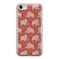Mammoet: iPhone 8 Transparant Hoesje