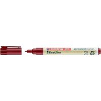 Edding e-25 EcoLine 4-25002 Permanent marker Rood Watervast: Ja Edding e-25 EcoLine 4-25002 Permanent marker Rood Watervast: Ja