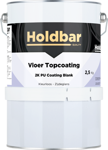 Holdbar Vloer Topcoating Zijdeglans 2,5 kg