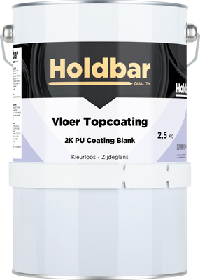 Holdbar Vloer Topcoating Zijdeglans 2,5 kg