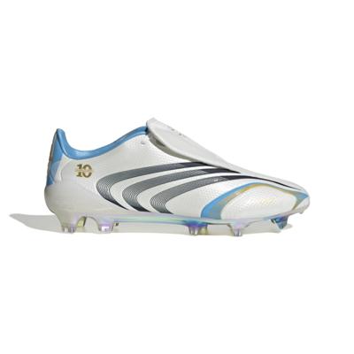 adidas F50 Messi Elite Tunit Gras Voetbalschoenen (FG) Wit Blauw Goud