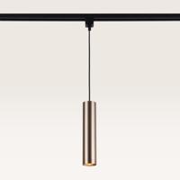 Hangspot Belano caramello m - GU10-fitting - Ontworpen voor 1-fase railsysteem - Bruin - Railspot - IP20 voor binnen