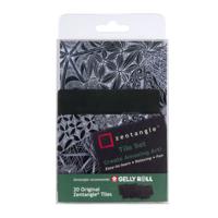 Tekenset Sakura Zentangle set à 20 patronen zwart