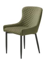 Eetkamerstoel Ottowa Olive Groen Velvet - Giga Living