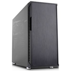 Nanoxia Deep Silence 8 Pro TG Micro-tower PC-behuizing Zwart