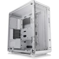 Thermaltake core p6 tempered glass snow midi tower behuizing (wit | 4x usb-a | 1x usb-c | window)