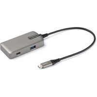 StarTech.com USB C Multiport Adapter, USB Type-C naar 4K 60Hz HDMI 2.0, 100W Power Delivery Pass-thr - thumbnail