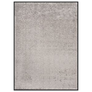VidaXL Deurmat 60x80 cm grijs