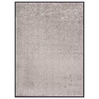 VidaXL Deurmat 60x80 cm grijs