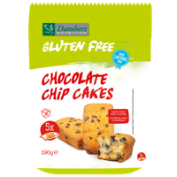 Damhert Gluten Free Lactose Free Choco Chip Cakes