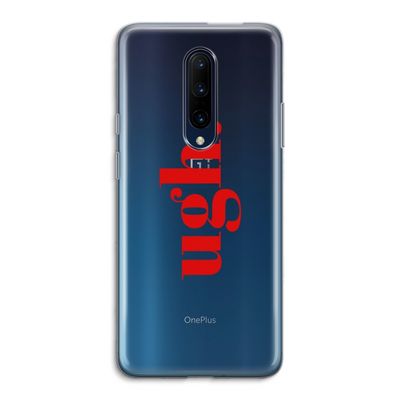 Ugh: OnePlus 7 Pro Transparant Hoesje