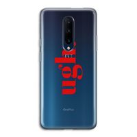 Ugh: OnePlus 7 Pro Transparant Hoesje