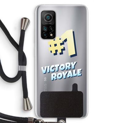 Victory Royale: Xiaomi Mi 10T 5G Transparant Hoesje met koord