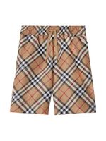 Burberry Kids short à lien de resserrage - Marron - thumbnail