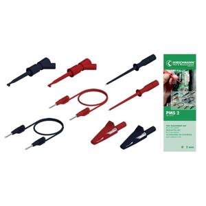 SKS Hirschmann PMS 2 Meetsnoerenset Stekker 2 mm Stekker 2 mm 1.00 m Zwart, Rood 1 set(s)