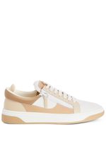 Giuseppe Zanotti baskets à empiècements - Blanc