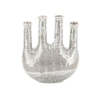 Daan Kromhout Vaas inga jahra grijs 26 cm | 4 stuks