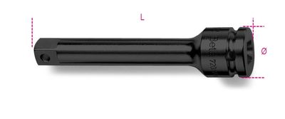 Beta 3/8” verlengstukken 710/21 - 007100823