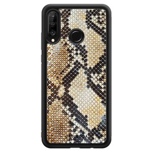 Huawei P30 Lite hoesje - Golden snake