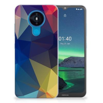 Nokia 1.4 | TPU Hoesje | Polygon Dark