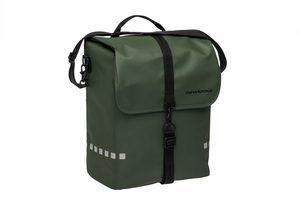 New Odense single fietstas - waterafstotend - 17,5l - zwart/groen