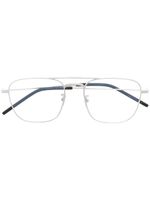 Saint Laurent Eyewear lunettes de vue SL309 à monture pilote - Argent