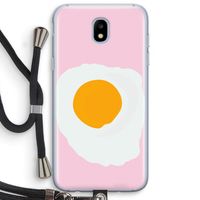 Sunny side up: Samsung Galaxy J5 (2017) Transparant Hoesje met koord