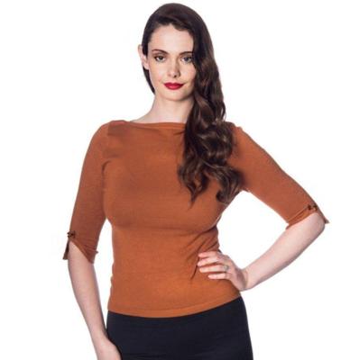 Addicted Sweater Brown-XXXL | 21% korting