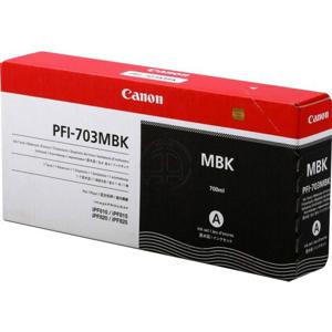 Canon PFI-703MBK Ink Tank inktcartridge 1 stuk(s) Origineel Zwart