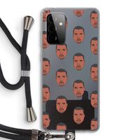 Kanye Call Me?: Samsung Galaxy A72 5G Transparant Hoesje met koord