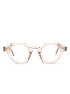 Ahlem lunettes de vue Rue De La Paix à monture géométrique transparente - Tons neutres