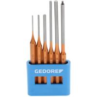 Gedore 116 L pendrijverset, lange vorm, 6-delig in PVC-houder 8839990