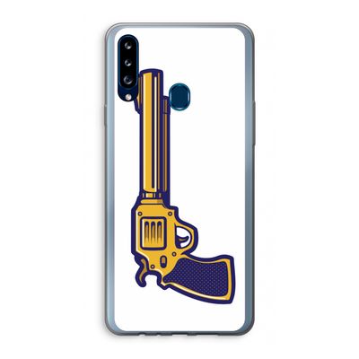 Pew Pew Pew: Samsung Galaxy A20s Transparant Hoesje
