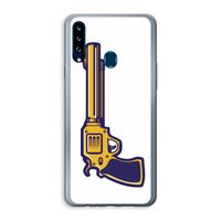 Pew Pew Pew: Samsung Galaxy A20s Transparant Hoesje