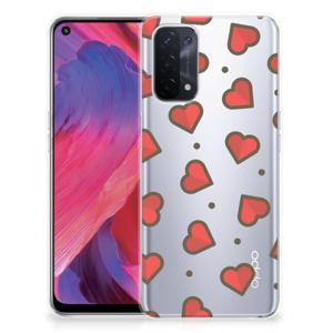 OPPO A93 5G TPU bumper Hearts