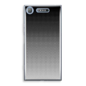 Musketon Halftone: Sony Xperia XZ1 Transparant Hoesje