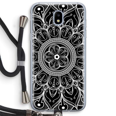 Roses Are Red: Samsung Galaxy J5 (2017) Transparant Hoesje met koord