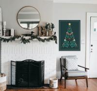 kerst boom poster
