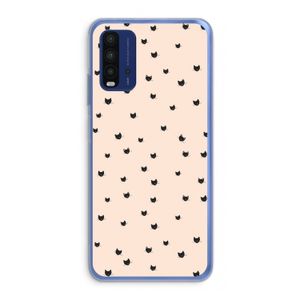 Kleine kattenkopjes: Xiaomi Redmi 9T Transparant Hoesje