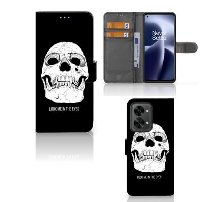 Telefoonhoesje met Naam OnePlus Nord 2T Skull Eyes Telefoonhoesje met Naam OnePlus Nord 2T Skull Eyes