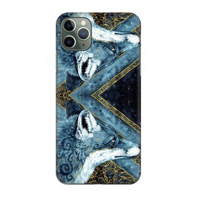Golden Fox: Volledig geprint iPhone 11 Pro Max Hoesje