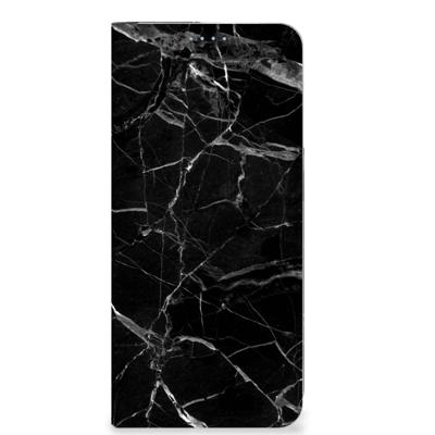 OPPO Reno8 | Standcase | Marmer Zwart - Origineel Cadeau Vader